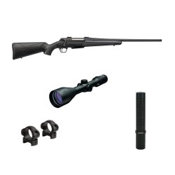 Winchester XPR Composite Riffel M/ Sabre Ambassador 3-12x56 IR og TMD35 Lyddmper - Riffelpakke