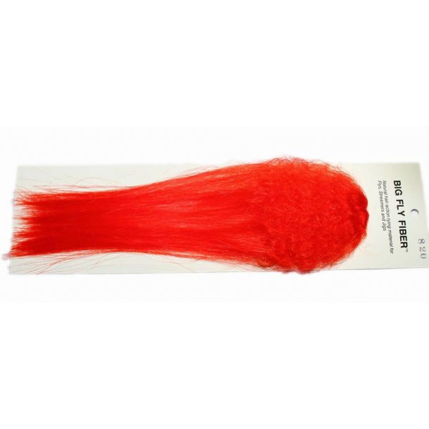 Big Fly Fibre - Curly Red