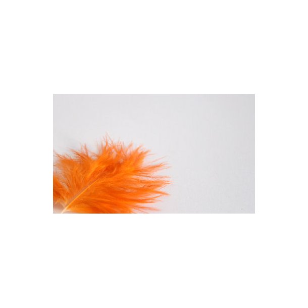 Marabou wooly bugger - Burnt Orange