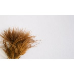 Marabou wooly bugger - Golden Brown