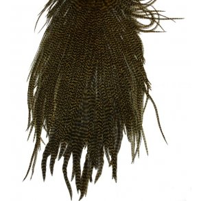 Keough Flatwing Saddle - Dyed Olive Grizzly