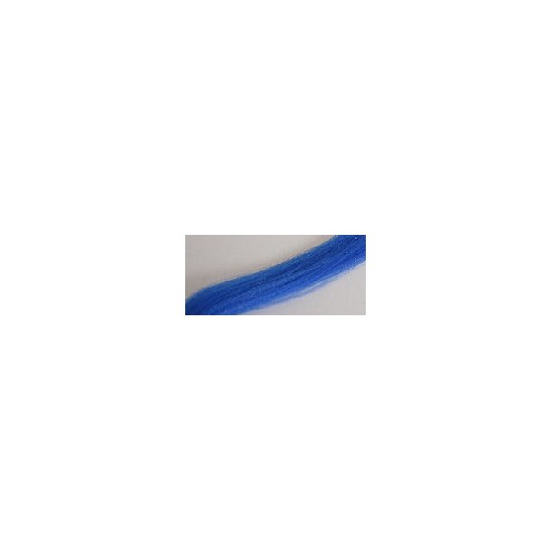 Fluoro fiber hanks - Royal blue