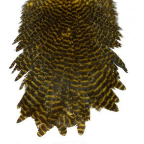 FF Signature Hen Saddle - Grizzly yellow