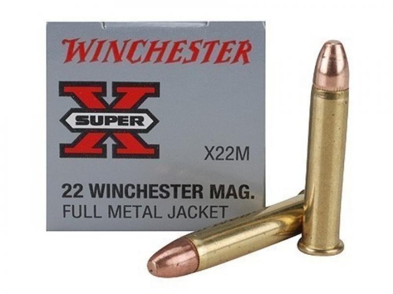 Winchester 22 Mag Super X FMJ - Salonriffel Ammunition 17 HMR. - 22LR ...